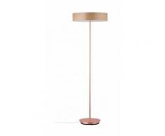 Lampadaire NEORDIC LISKA - 3 x 20W - E27 - 230V - Bois clair/cuivre - Métal - Dimmable - Sans