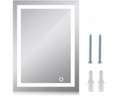 LED Miroir de salle de bain - 50x70cm Blanc froid 6500K