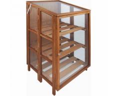 Serre haute de jardin en bois dur -