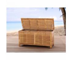 Coffre en bois - coffre à coussins de jardin - Riviera