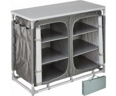 Meuble de Camping, Armoire de Camping Jardin, Meuble d'Extérieur de Rangement 97 cm x 47,5 cm x 78