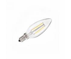 Blanc Neutre 4000 - 4500K - Ampoule LED-E14-B35-2.5W- Filament Epistar