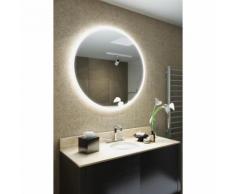 Miroir de Salle de Bain Cirque à Bord Super Fin avec Capteur et Antibuée k516