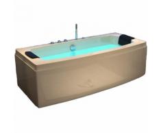 Baignoire balneo rectangulaire 170x75 blanche