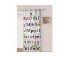 Rideau Enfant en Toile Légère Multicolore Multicolore 140 x 245 cm