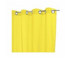Voilage à Pois Floqués CITRON 140 x 250 cm