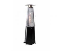 Parasol chauffant gaz OCTOGONAL 12.5 KW Nouveau modèle Chauffage exterieur pour terrasse