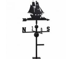 Girouette bateau en Fer forgé -