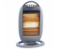 Chauffage infrarouge Oscillant NIKLAS 1200W Chauffage d'appoint Classic Electrique Anti basculement