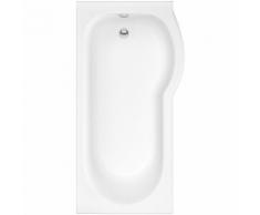 Baignoire asymétrique d'angle droit 80x150cm