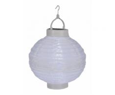 Lampion solaire couleur blanc