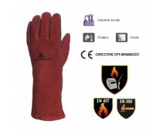 GANT SOUDEUR CROÛTE DE CUIR ANTI-CHALEUR CA615K