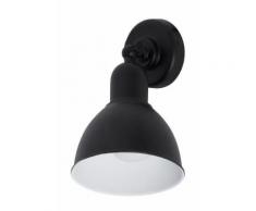 LEWIS Spot salle de bain 1 lumiere LED L17,5 x H9,5 cm Noir