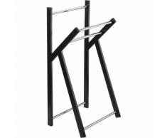 Porte-serviette 3 barres KHÂ noir