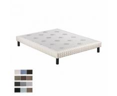 Sommier tapissier Epeda Confort Ferme Déco 160x200 avec 2 sommiers
