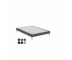 Sommier tapissier Merinos Confort Ferme 15,5 cm 160x200 avec 2 sommiers