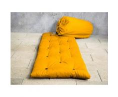 Matelas futon d'appoint 1 personne 70x190 BED IN BAG 90 X 190 cm ocre
