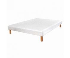 Sommier tapissier à lattes multiplis avec embouts spéciaux silence TONIC 90 X 190 cm