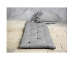 Matelas futon d'appoint 1 personne 70x190 BED IN BAG 90 X 190 cm gris