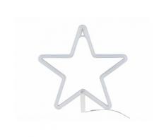 Lampe à poser Néon à piles forme Etoile hauteur 27cm