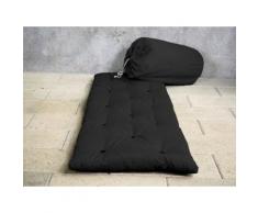 Matelas futon d'appoint 1 personne 70x190 BED IN BAG 90 X 190 cm anthracite