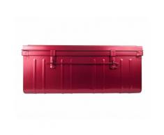 Malle de rangement 175 litres 100x55cm rouge