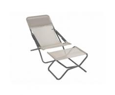 Chilienne toile Air Comfort TRANSABED + repose pieds NEXT