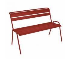 Banc de jardin empilable Acier MONCEAU piment d'espelette