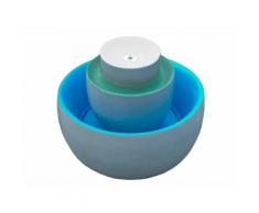 Fontaine de jardin avec 3 coques colorées et éclairage LED TORRETTA
