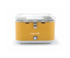 Barbecue de table électrique en inox 6 personnes 43,5x33,5x2 CARLO