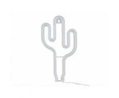 Lampe à poser Néon à piles forme Cactus hauteur 26cm