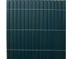 Canisse en PVC occultant 95% 1.2m gris