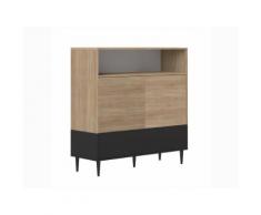 Buffet en bois rose scandinave HORIZON