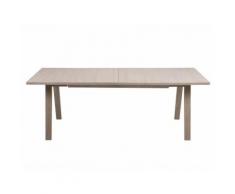 Table à manger extensible en bois massif A-LINE