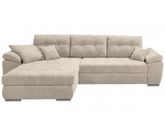 JUSTyou Florida Canapé d'angle Creme