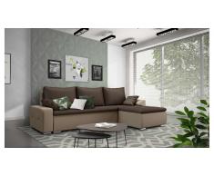 JUSTyou Claribel Canapé Cuir synthétique Marron