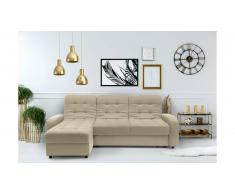 JUSTyou Adrien Canapé d'angle sans Beige