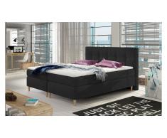 JUSTyou Eden Lit boxspring Anthracite 140x200