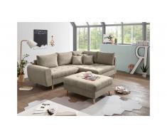 JUSTyou North Dakota Canapé d'angle Creme