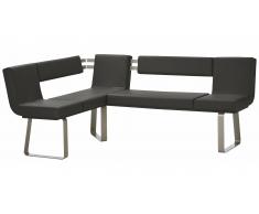 JUSTyou Viklund II Banc Acier Anthracite