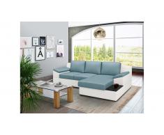 JUSTyou Radella Canapé Cuir synthétique Bleu