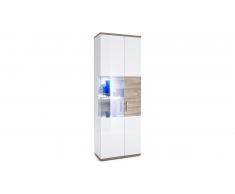 JUSTyou Indio Vitrine Blanc| Chene Stirling