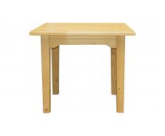 JUSTyou Sablet Table de salle a manger 70x70 cm Épicéa