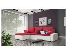 JUSTyou Claribel Canapé Cuir synthétique Rouge