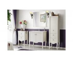 JUSTyou Gloriana Ensemble de salle de bain Blanc