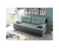 JUSTyou Pomona Canapé Anthracite Menthe