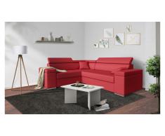 JUSTyou Tarin Canapé Cuir synthétique Rouge