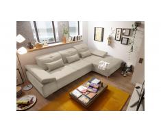 JUSTyou Oregon Canapé d'angle Beige