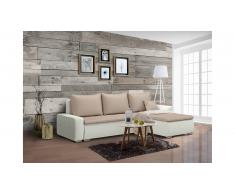 JUSTyou Edolie Canapé Cuir synthétique Marron