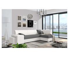 JUSTyou Idella Canapé Cuir synthétique Gris